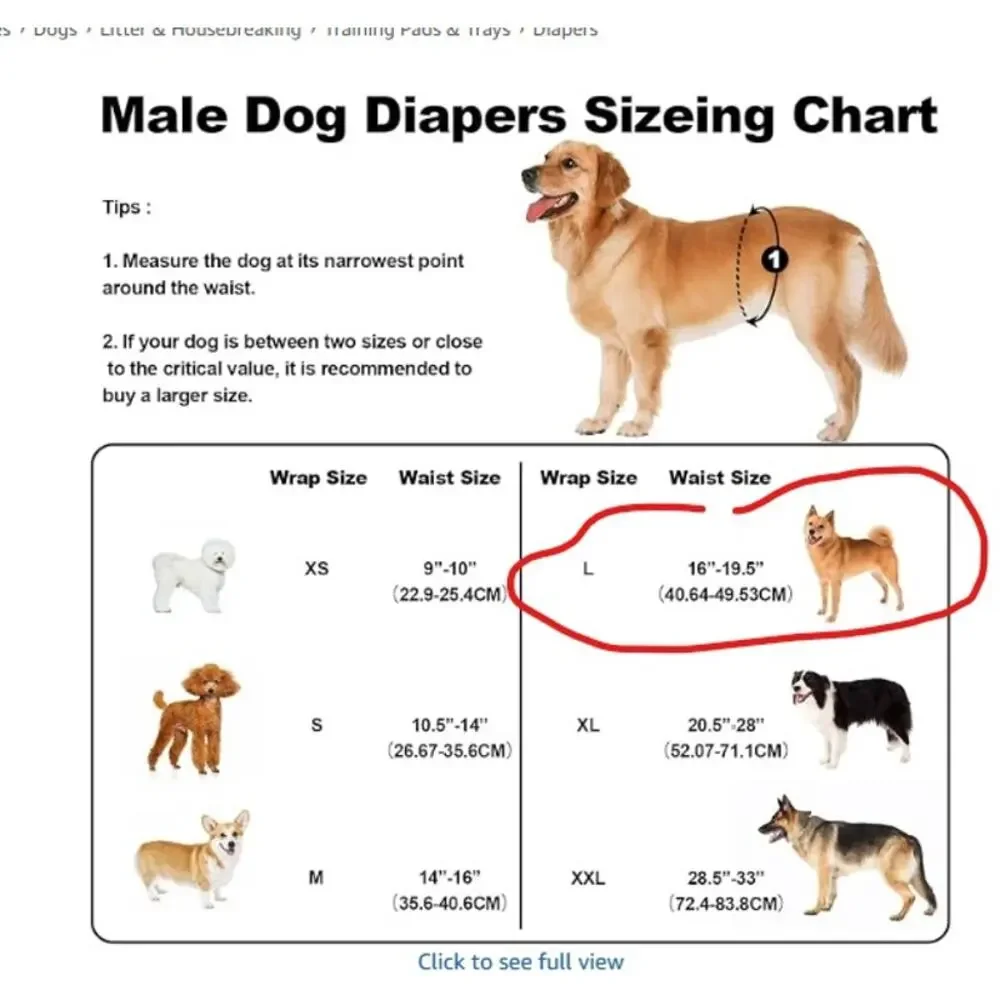 Washable Dog Diapers Male Large Belly Bands Reusable 3 Pack -Blue,Black and Navy
